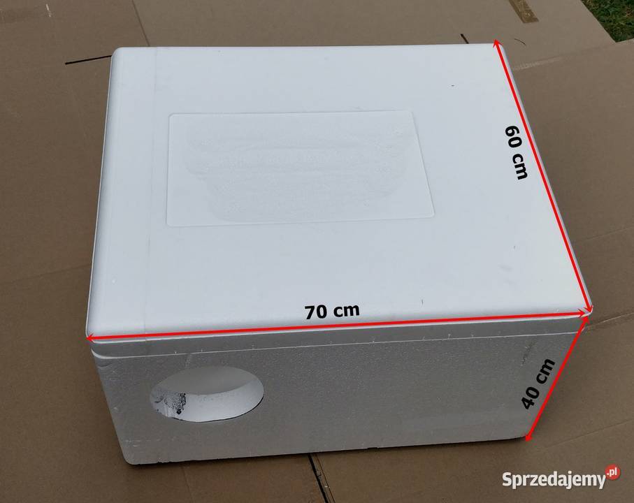 Domek kota 70 x60 x40 ścianka 45 ODPADY łódzkie Mokra Lewa