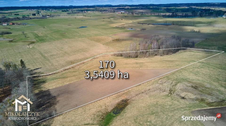 Woryny Dom z budynkami gospodarczymi ziemia