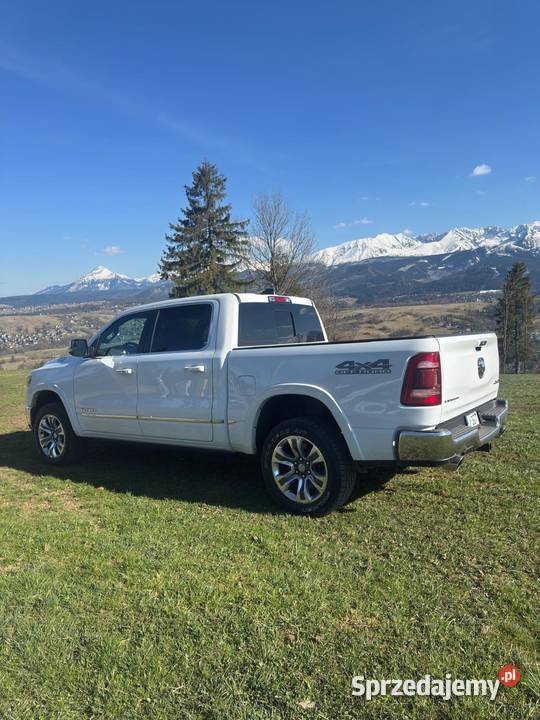 RAM 1500 Limited 57 HEMI 2022 7000 Stan idealny radio RAM Zakopane sprzedam
