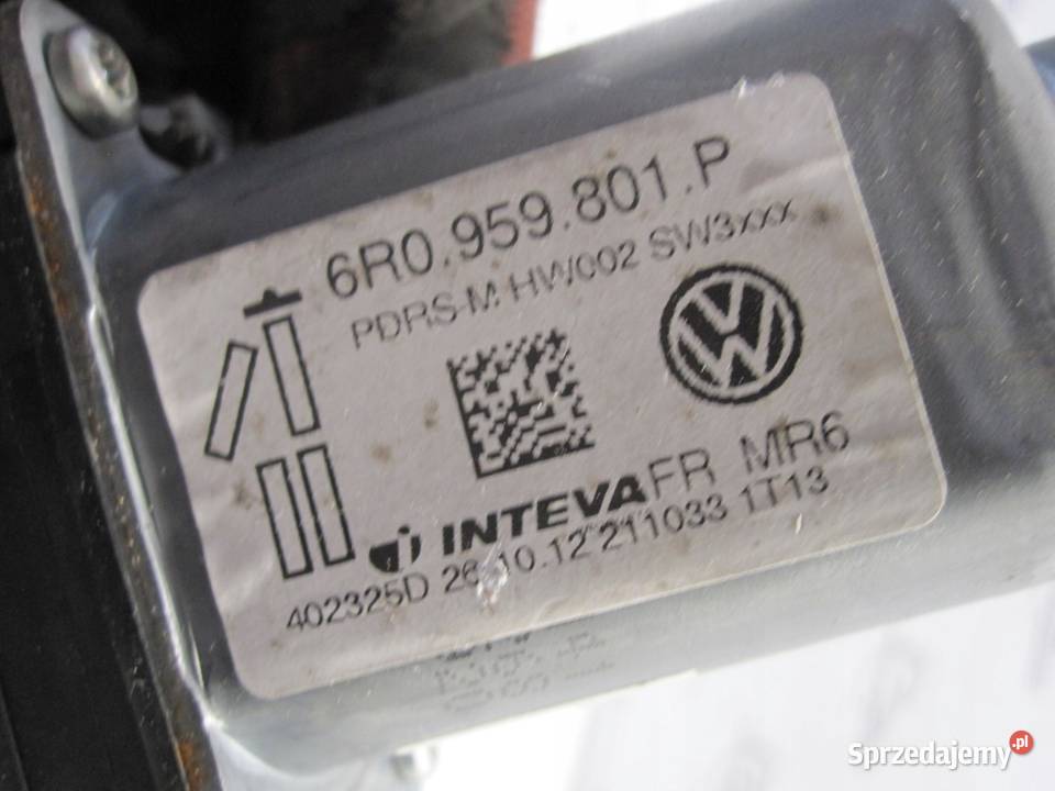 SKODA FABIA II podnośnik szyby lewy przód sprzedam