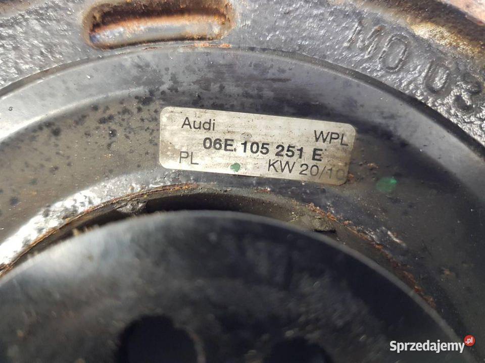 KOŁO PASOWE AUDI S4 B8 06E105251E Pozostałe Lipno