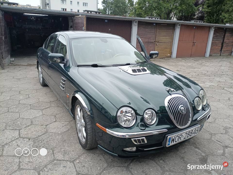 Jaguar s type 40 benzyna 286 koni automat bez mazowieckie Warszawa