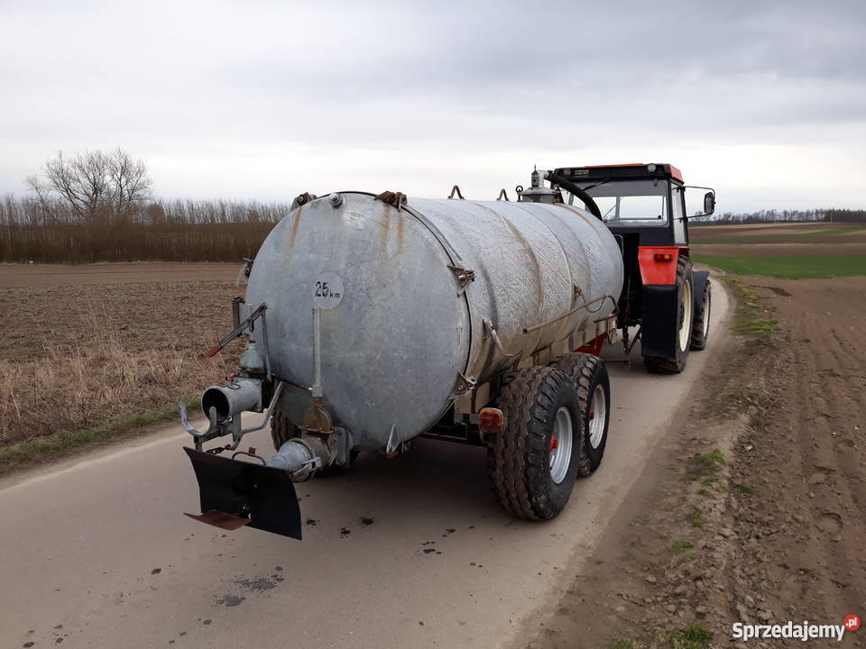 Beczkowóz FTS 6000l nieuszkodzony Pełczyska
