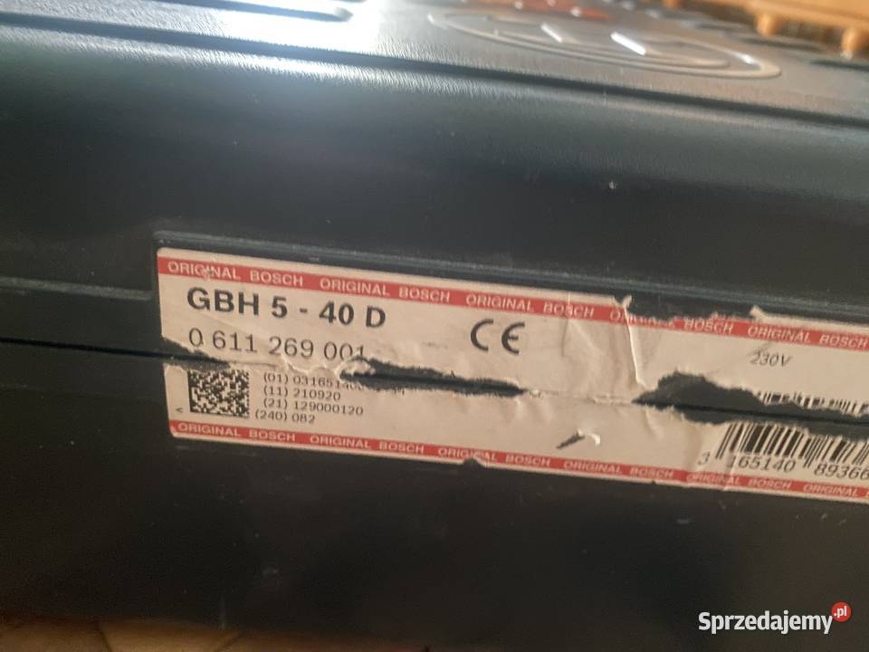 Młoto Wiertarka 85J Bosch profesional gbh540D Kielce