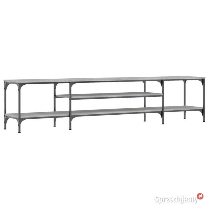Szafka pod telewizor szary dąb sonoma 201x35x45