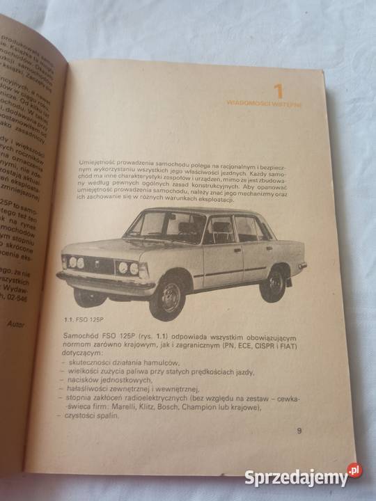Jeżdżę samochodem FSO 125 p