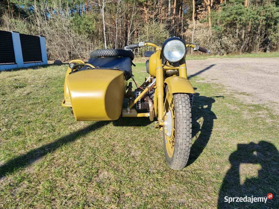M72 zarejestrowany w Polsce niski przód sztywny 55774km mazowieckie Siedlce