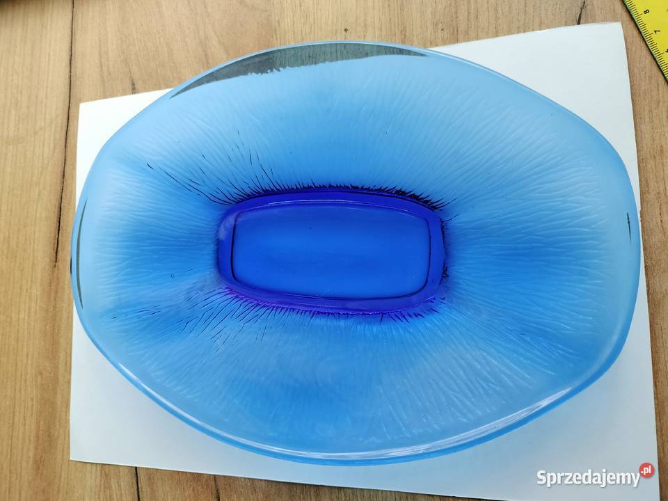 Patera futerko 27 x18 granatowa prl Choszczno