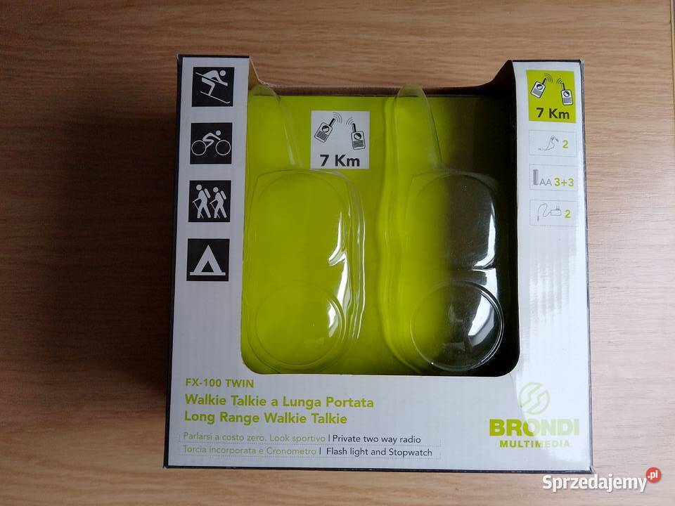 Krótkofalówki WalkieTalkie Brondi PMR FX100 Twin Pszczyna