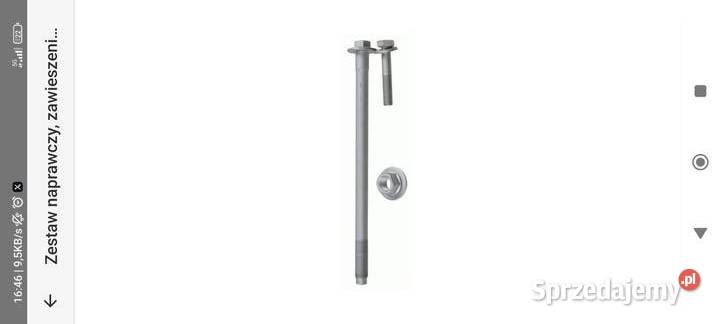 Zestaw naprawczy Śruby Wahacza tył BMW E39 X5 Krzeszowice