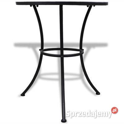 vidaXL Stolik bistro niebieskobiały 60 sprzedam