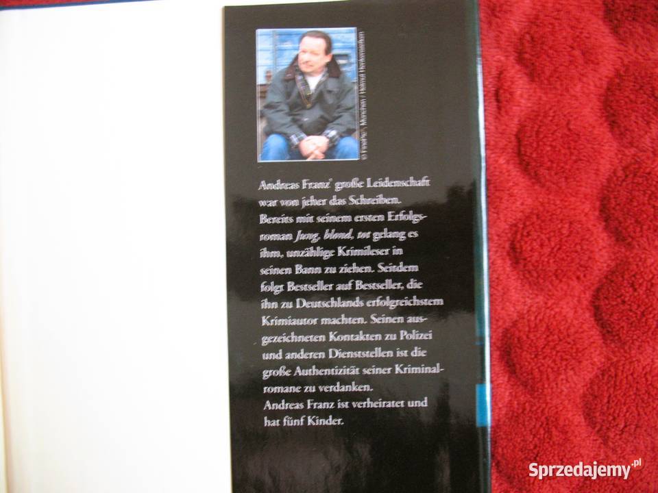 Eisige Nhe Andreas Franz książka niemiecka mazowieckie Siedlce sprzedam