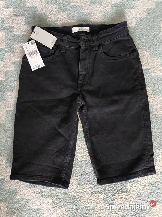 Spodenki czarne mango slim fit Sieradz