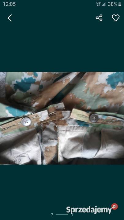 Spodnie NVA blumentam NRD DDR moro niemieckie Sport i Wypoczynek