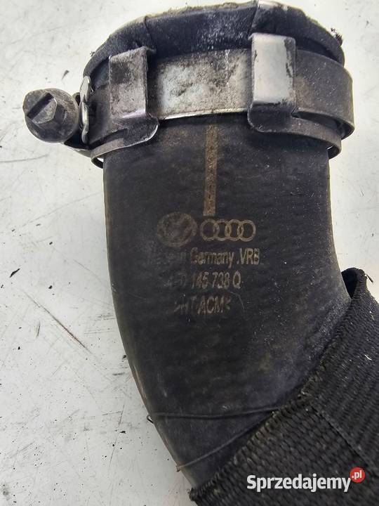 RURA WĄŻ INTERCOOLERA AUDI A6 C6 20 T 4F0145738Q Przystajń sprzedam