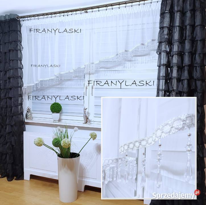 Firana Gotowa Firanki Firany do pokoju kuchni Mogilany
