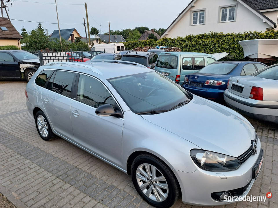 Volkswagen Golf Wersja Style Klimatronik srebrny Załom sprzedam