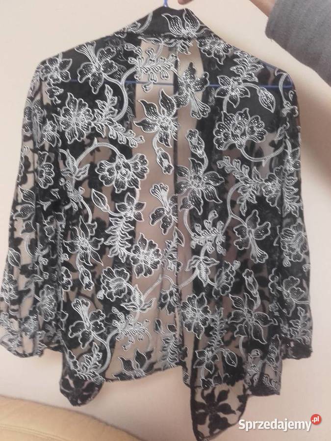 elegancka koronkowa narzuta koszulka damska Będzin