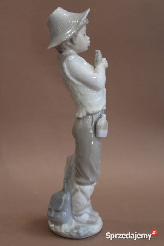 Porcelanowa figurka pasterza NAO Lladro wys 275 Szczecin