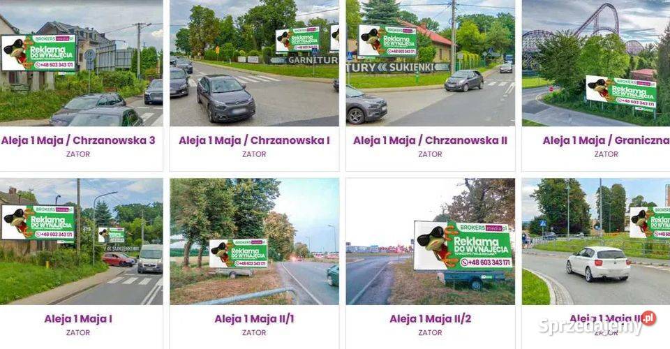 Reklama Billboard Zator Energylandia Wydruk