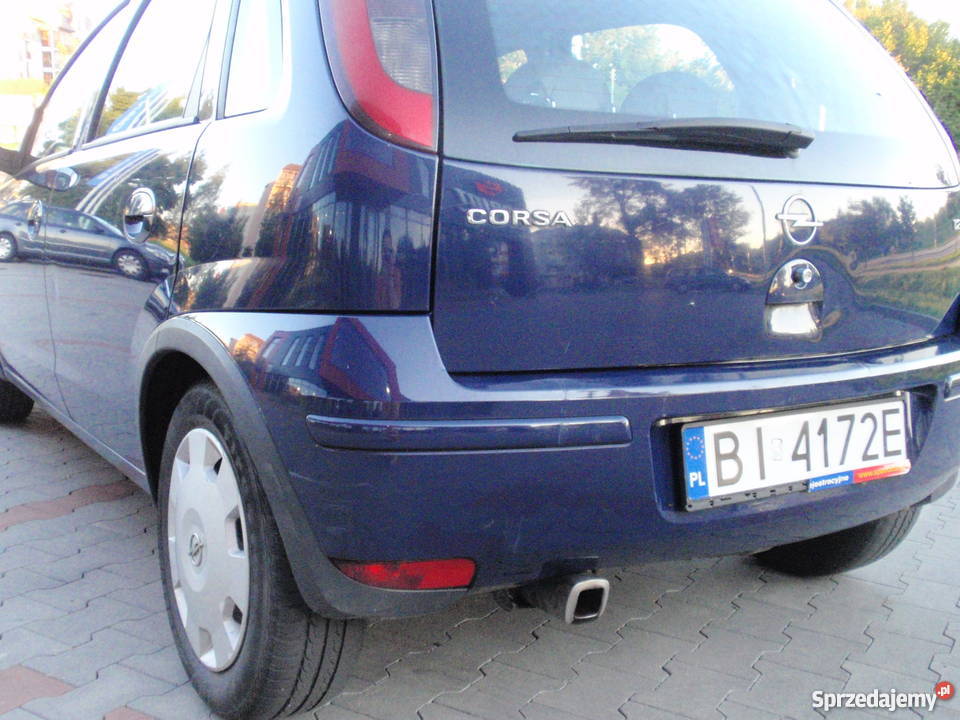 Opel Corsa C 12 Benzyna 2004 Klima Alarm centr Białystok