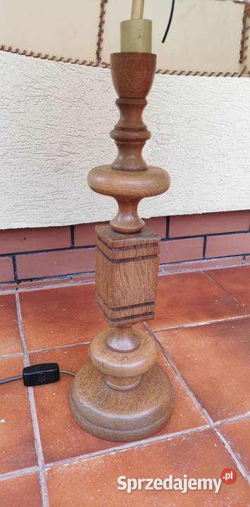 Lampa stylowa stojąca stołowa nocna na stolik Wyposażenie wnętrz mazowieckie Garwolin