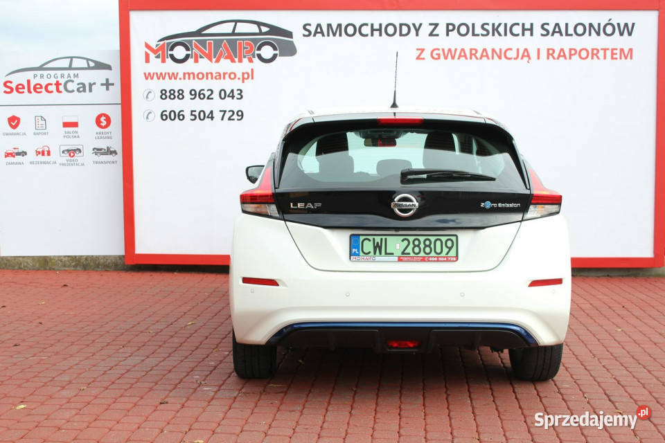 Nissan Leaf Napęd elektryczny 40 kWh Salon nawigacja Leaf Włocławek sprzedam