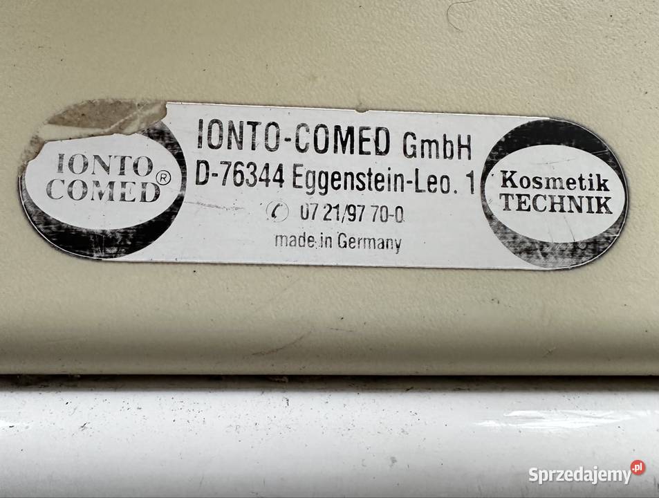 Fotel kosmetyczny Ionto Comed łódzkie Poddębice