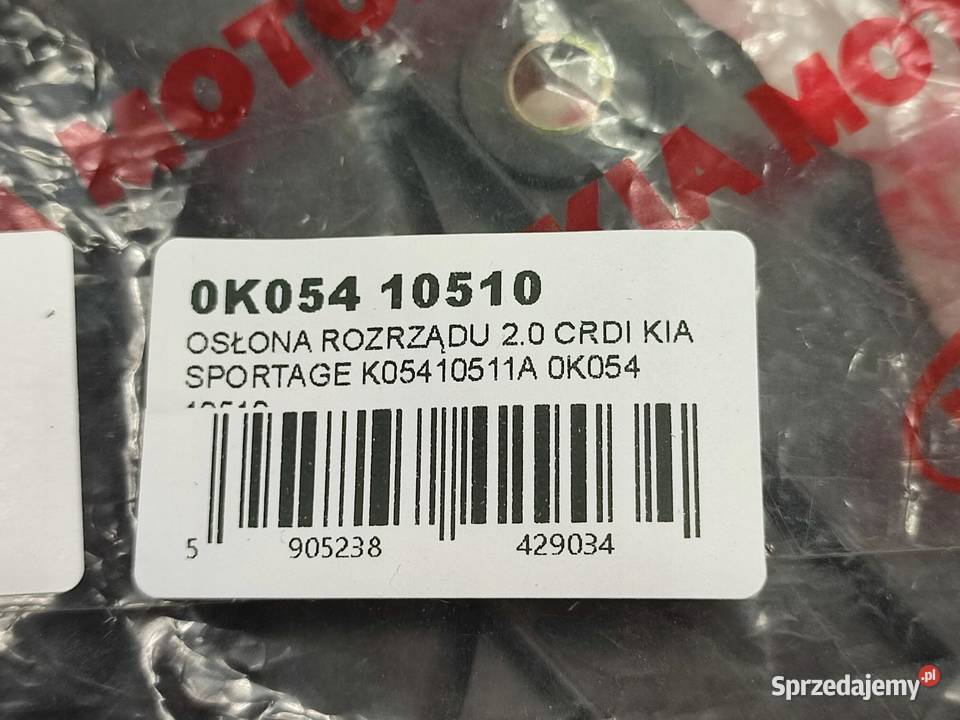 OSŁONA ROZRZĄDU KIA SPORTAGE 20 CRDI 19982003 osobowe