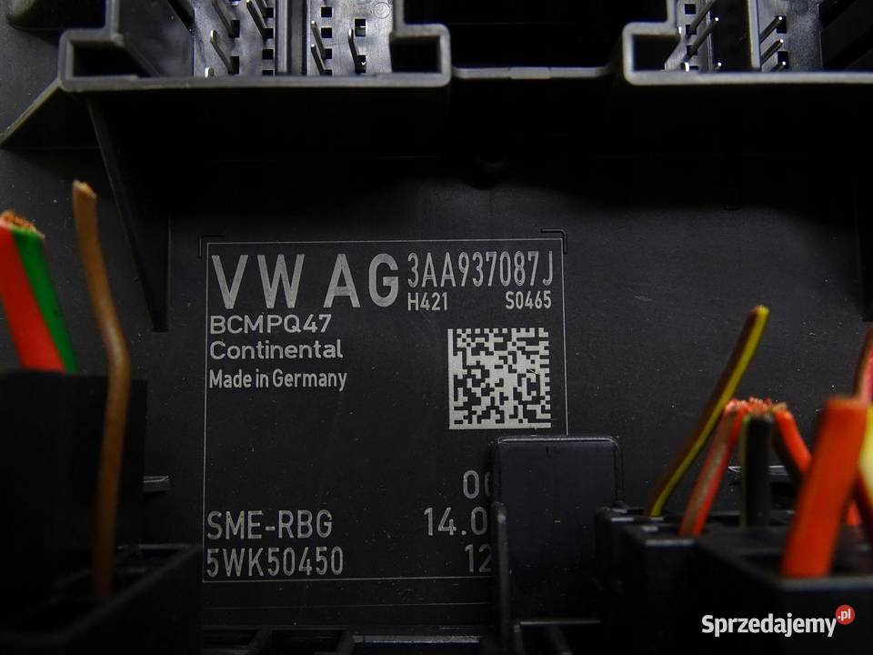 MODUŁ STEROWNIK KOMFORTU VW PASSAT CC 3AA937087J