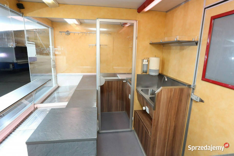 Fiat Ducato Autosklep Gastronomiczny Food Truck nieuszkodzony Syców