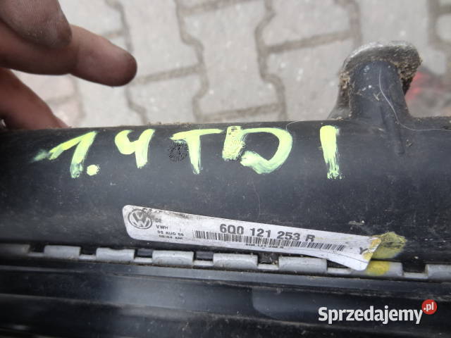 CHŁODNICA WODY KLIMATYZACJI WENTYLATOR 14 TDI