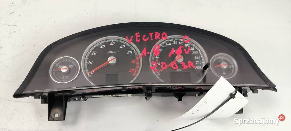 LICZNIK ZEGAR OPEL VECTRA C 13140907SD osobowe