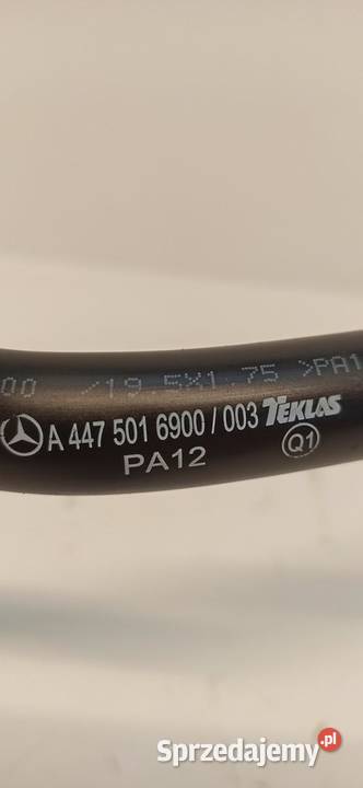 MERCEDES VITO W447 RURA WĄŻ WODY A4475016900 sprzedam