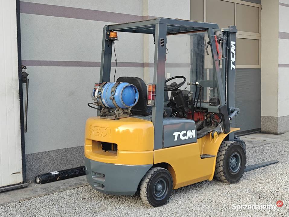 Wózek widłowy TCM FG18N8 LPG 1T Manual Przesuw Sandomierz
