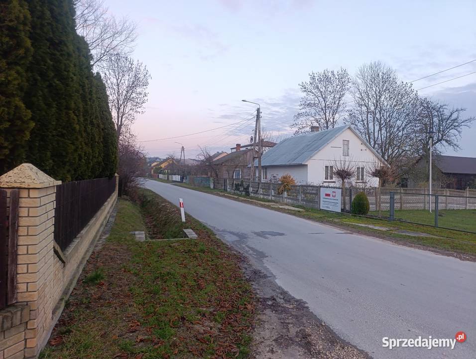 Działka budowlana z dojazdem z dwóch stron Świdno