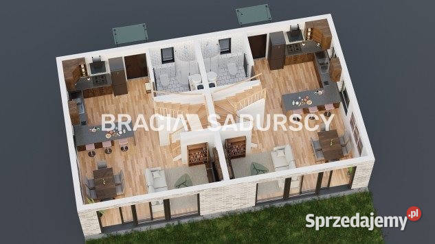 Dom bliźniak 9394m2 Kraków Koprowa Sprzedaż