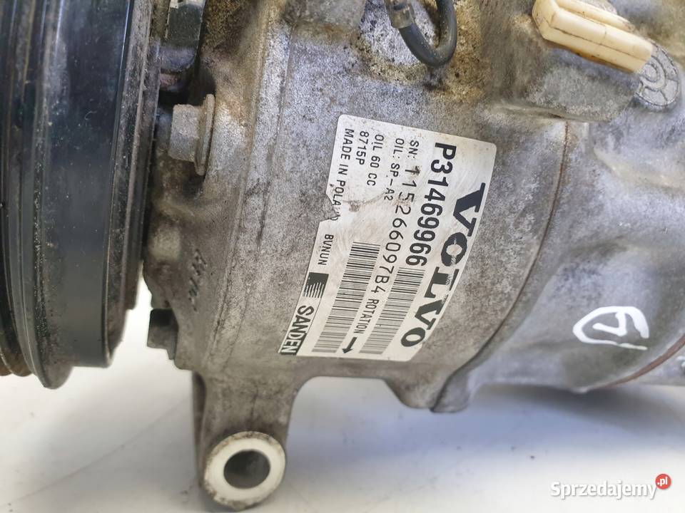 SPRĘŻARKA KLIMATYZACJI Volvo V40 II 15 T turbo osobowe Chełm