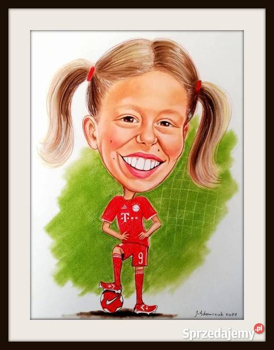 Karykatury rysowane ze zdjęć Pabianice