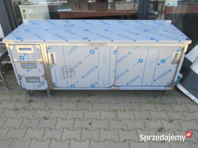 Stół Gastronomiczny Drzwi Suwane Szuflady 2 Ostrów Wielkopolski