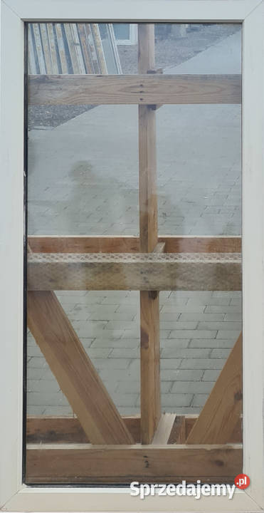 OKNA KacprzaK Witryna 68X133 FIX Używany PCV Okna i parapety Siedlce