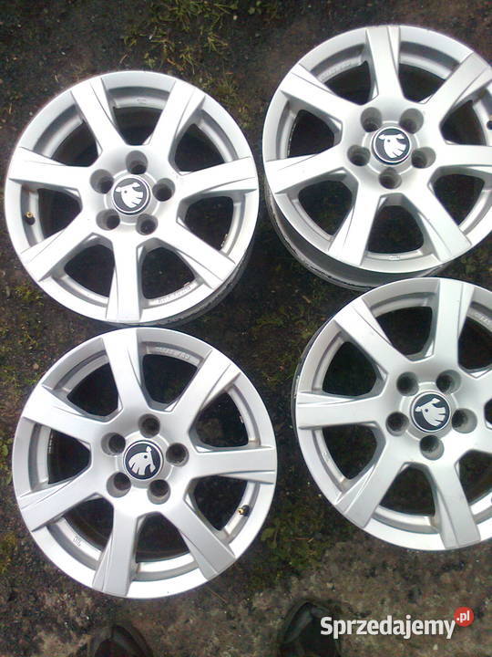 felgi aluminiowe 15 Skoda Octavia Fabia Jarosław