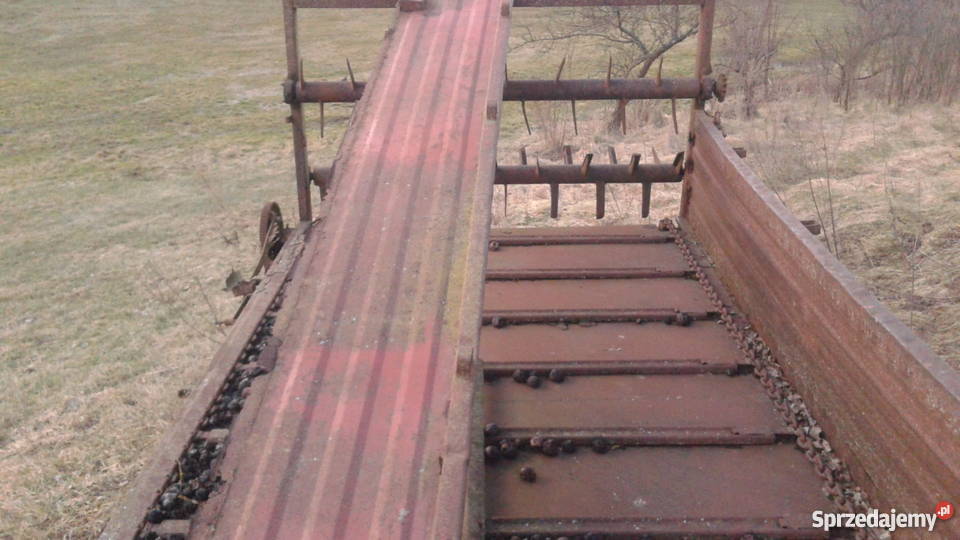 Jednoosiowy rozrzutnik obornika 35t Agromet Rozrzutniki obornika Lidzbark sprzedam