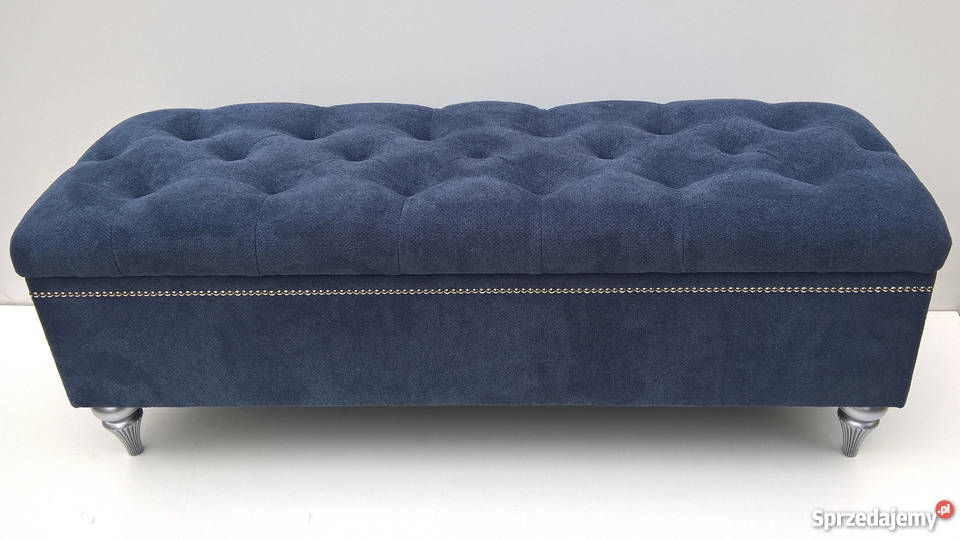 PUFA ŁAWKA LUDWIK Chesterfield pod wymiar 43cm Poznań