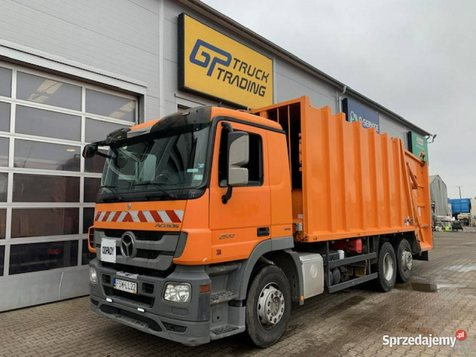 śmieciarki Mercedes Actros 2532 Actros 2532 320KM mazowieckie Sokołów