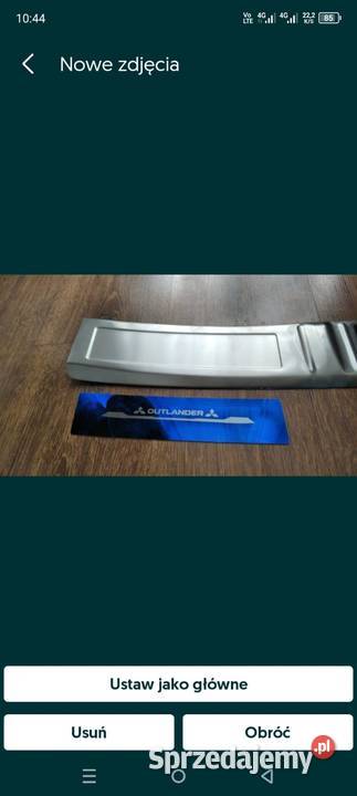 Nakładki bagażnika Mitsubishi Outlander 2015 do Jaworzno