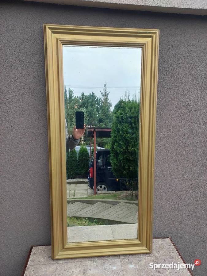 14 Stare lustro fazowana tafla z początku XXw Tczew sprzedam