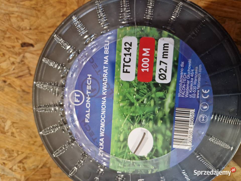 ŻYŁKA KOSY WZMACNIANA Z DRUTEM 27MM 100M sprzedam