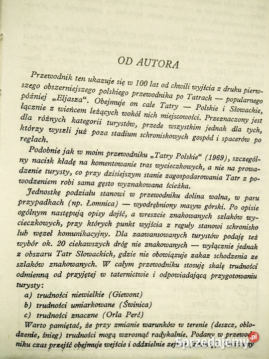 Tatry Przewodnik książki Bródno Warszawa