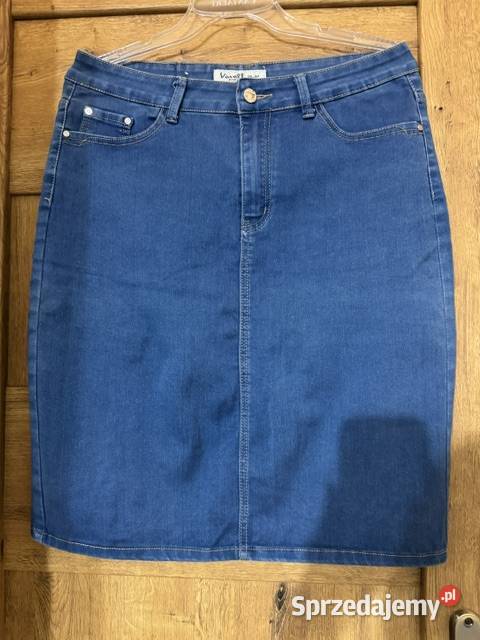 Spódnica damska XXL44 Vavell jeans niebieska śląskie Częstochowa